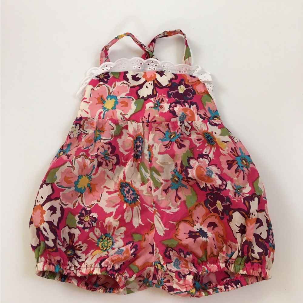 Baby Gem | flower romper